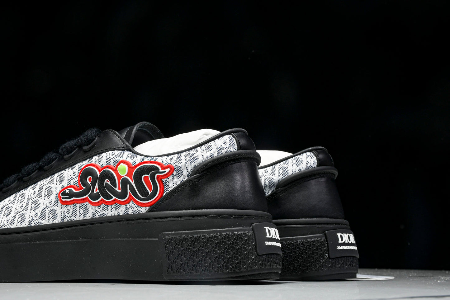 D1or x KAWS B33 Spin Sneaker 'Black'