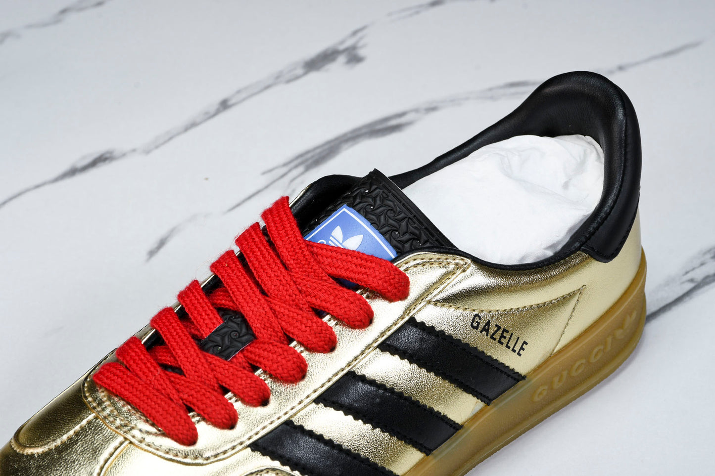 Guссi x Gazelle 'Metallic Gold'