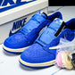 Travis Scott x Fragment AJ1 Low ‘Reverse Sail Military Blue’ (Unreleased)