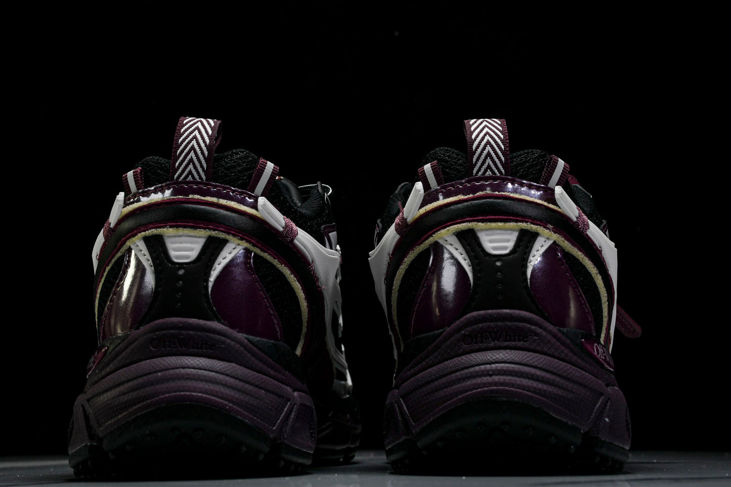 Off-White "Be Right Back" Sneaker 'Black Purple'