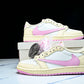 Travis Scott AJ1 Retro Low OG 'Muslin Shy Pink'