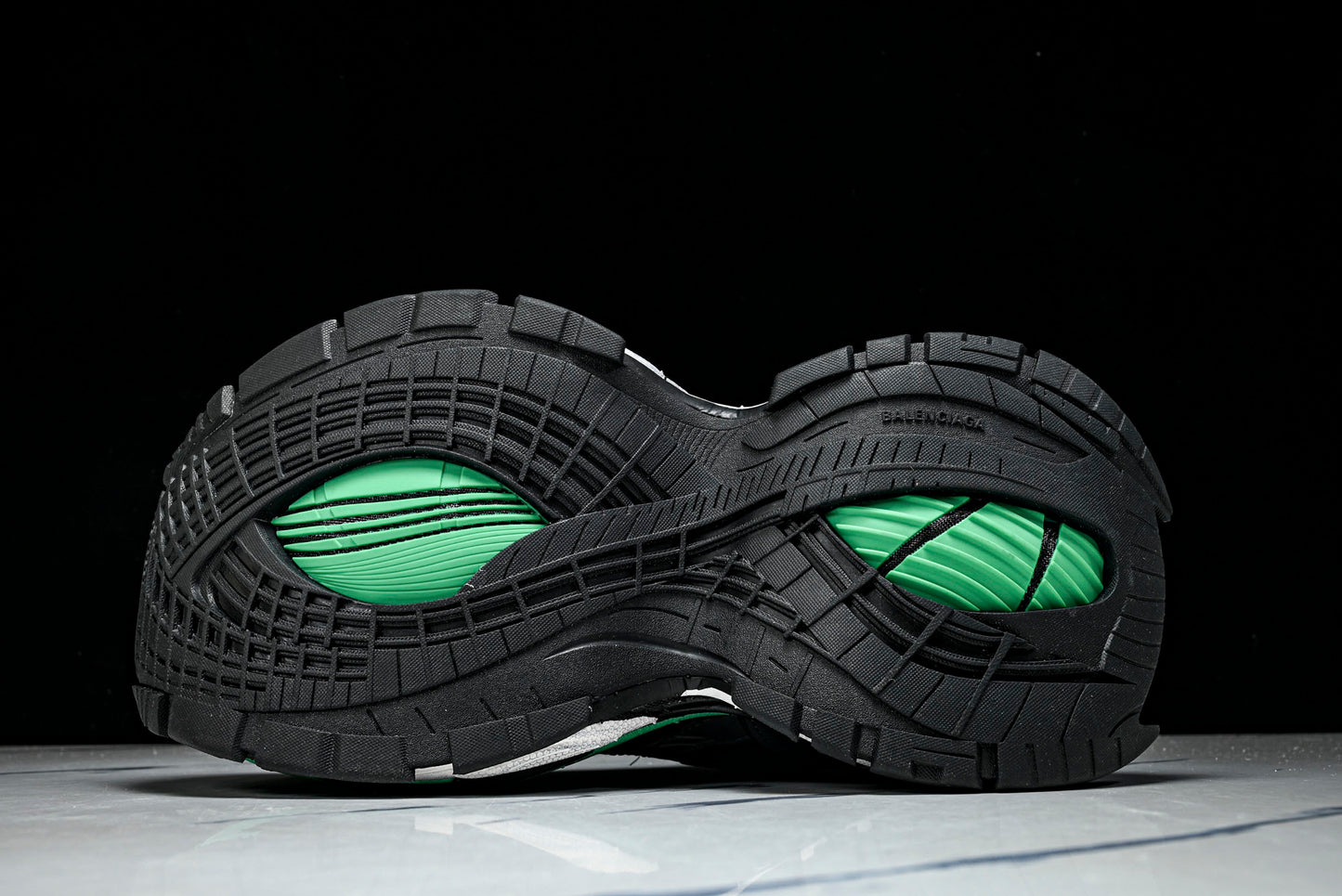 Вalenciaga Platform Sneaker 'Black Green Grey'