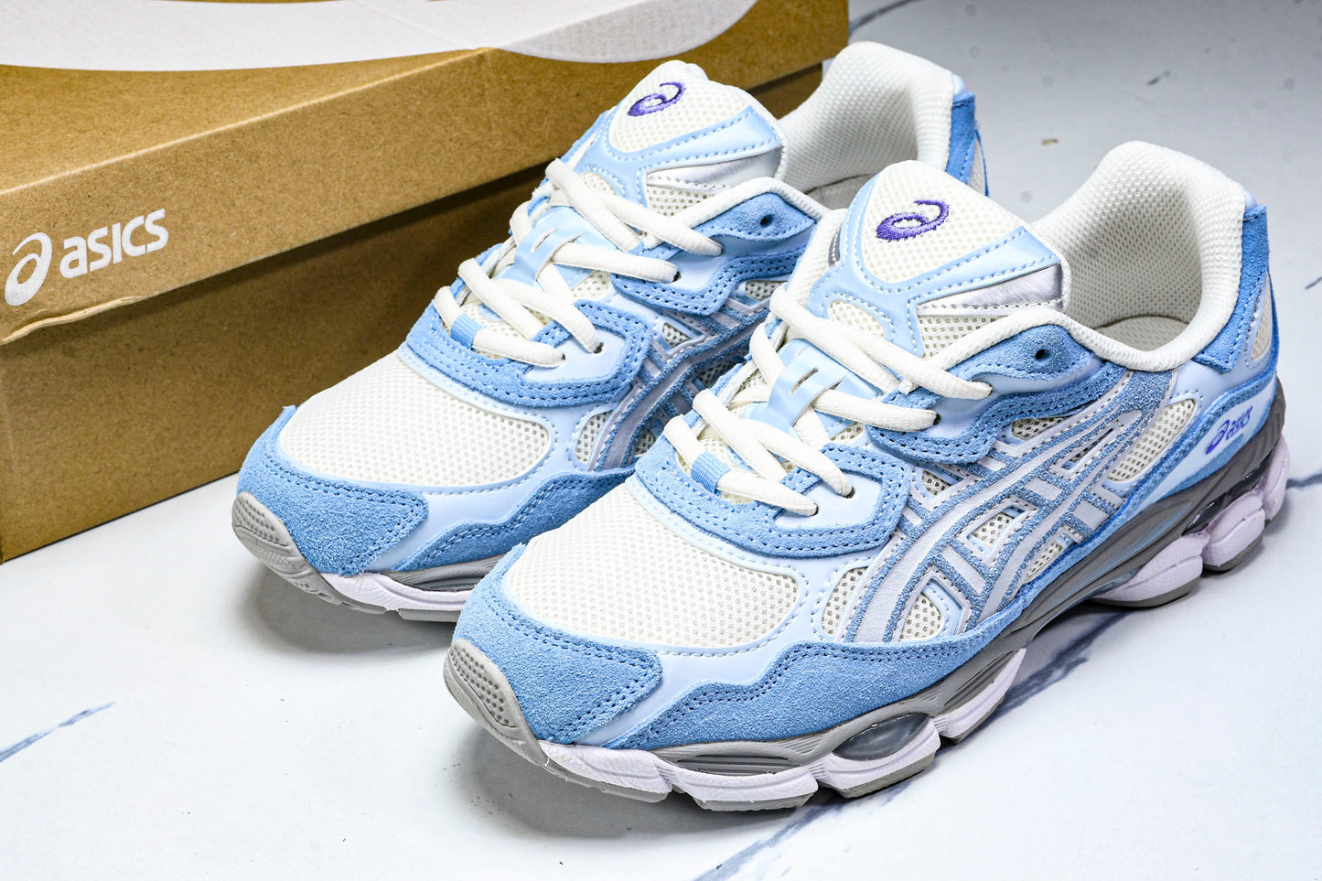 ASICS Gel-NYC 'Cream Arctic Sky'