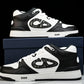D1or B57 Mid-Top "Black White'