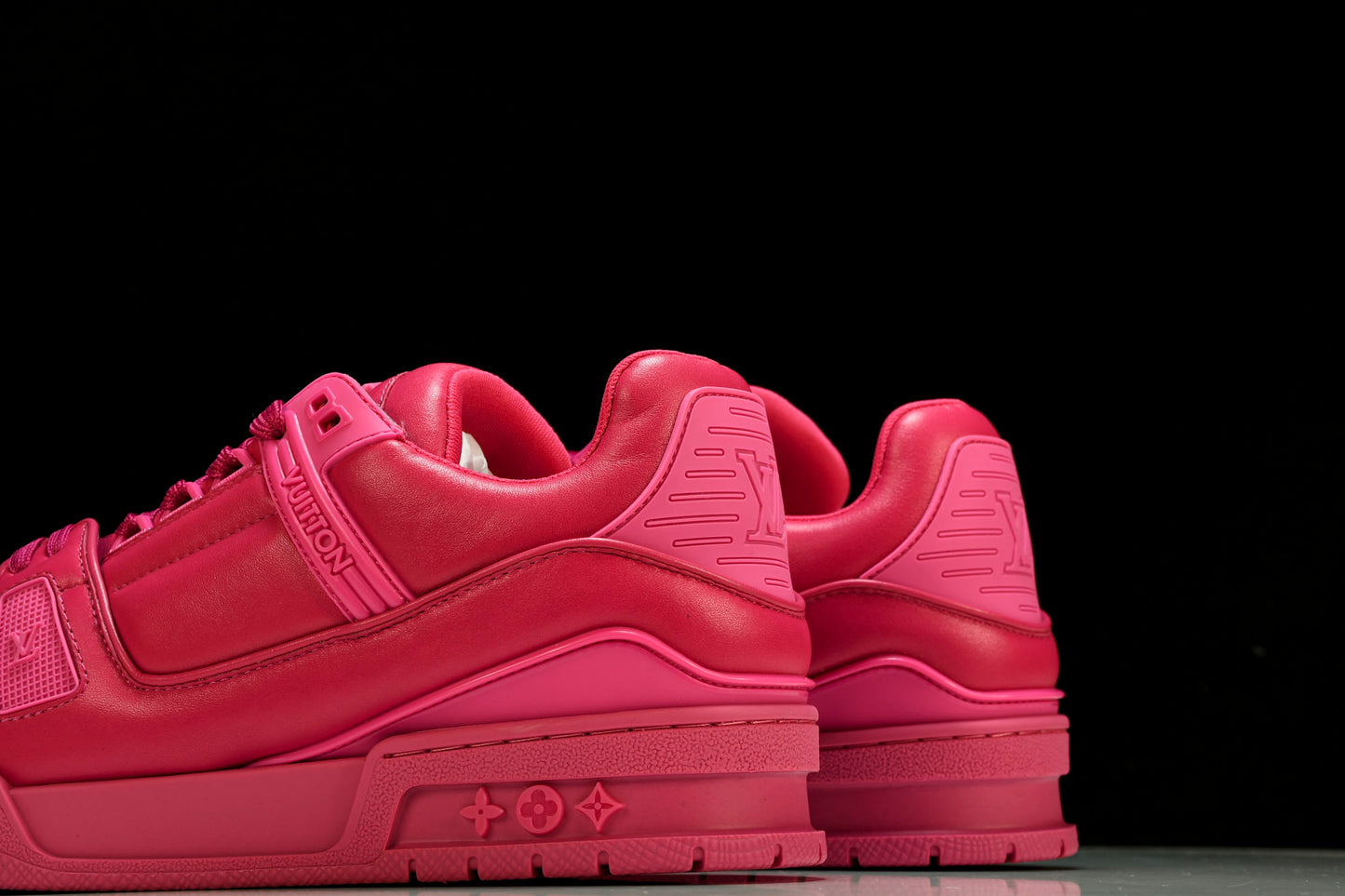 Louis Vuittоп Trainer Low Padded 'Fuchsia'