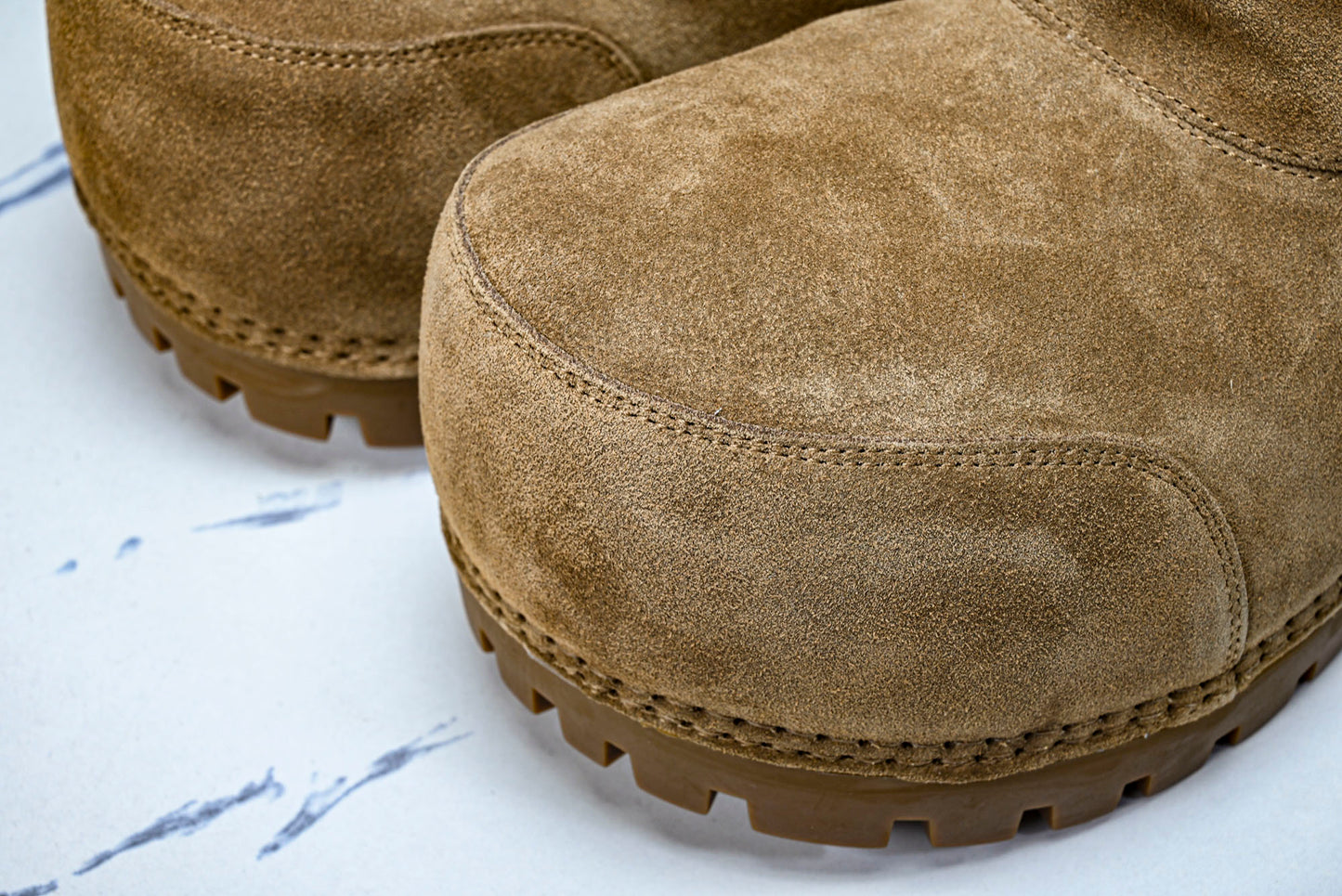 Вalenciaga Alaska Fur Low Boot 'Brown'