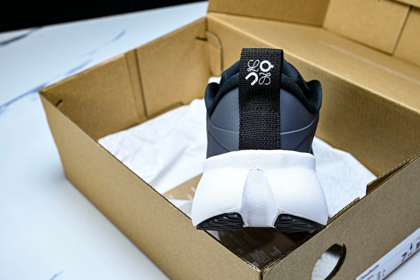 LOEWE × ON Cloudsolo 'Black White'