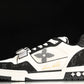 Louis Vuittоп Trainer Low Velcro Strap 'Monogram Denim Black'