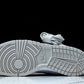 SB Dnk Low x Supreme 94 White Metallic Silver