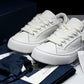 D1or B33 Gravity Leather 'Oblique Triple White'