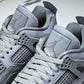 Nigel Sylvester x AJ4 Retro OG Brick by Brick 'Grey' (Unreleased)