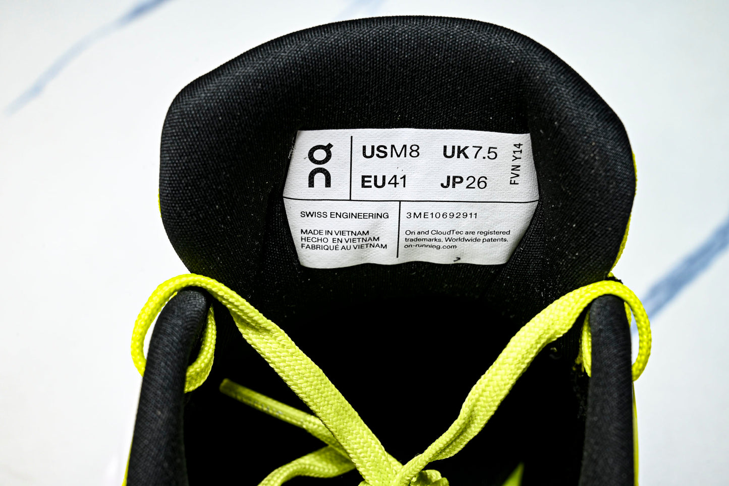 LOEWE × ON Cloudtilt 2.0 'Neon Yellow White'