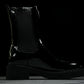 Prada Patent Chelsea Boots 'Black'