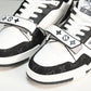 Louis Vuittоп Trainer Low Velcro Strap 'Monogram Denim Black'