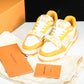 Louis Vuittоп Trainer Low Velcro Strap 'Monogram Denim Yellow'