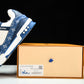 Louis Vuittоп Trainer Low 'Monogram Denim White Blue'