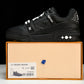 Louis Vuittоп Trainer Low 'Black Embossed'