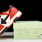 Off-White Out Of Office OOO Low Top 'Red Black White'