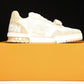 Louis Vuittоп Trainer Low Velcro Strap 'Monogram Denim Beige'