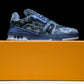 Louis Vuittоп Trainer Low 'Blue Denim Monogram Textile'