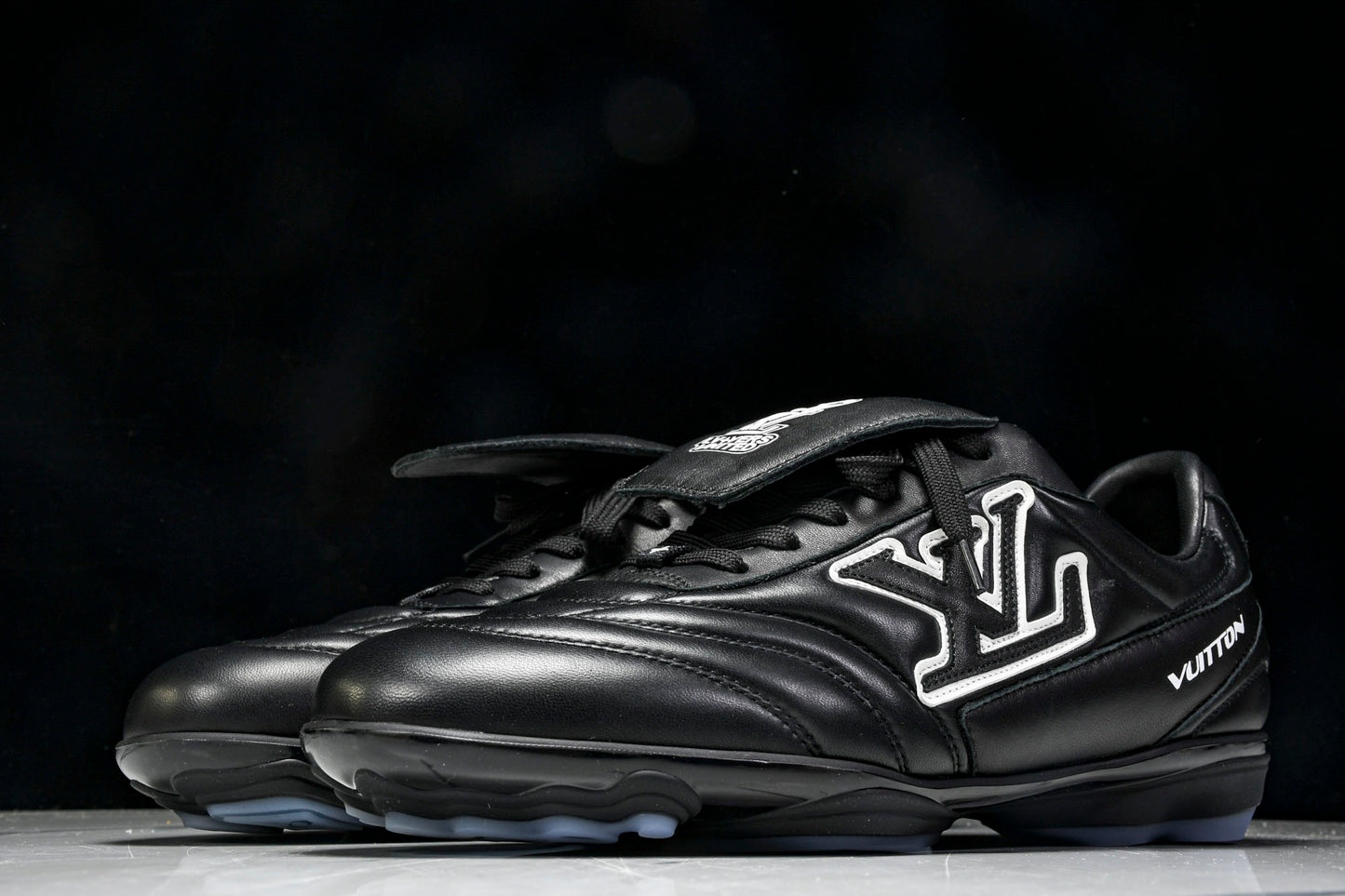 Louis Vuittоп Footprint Football Sneaker 'Black'