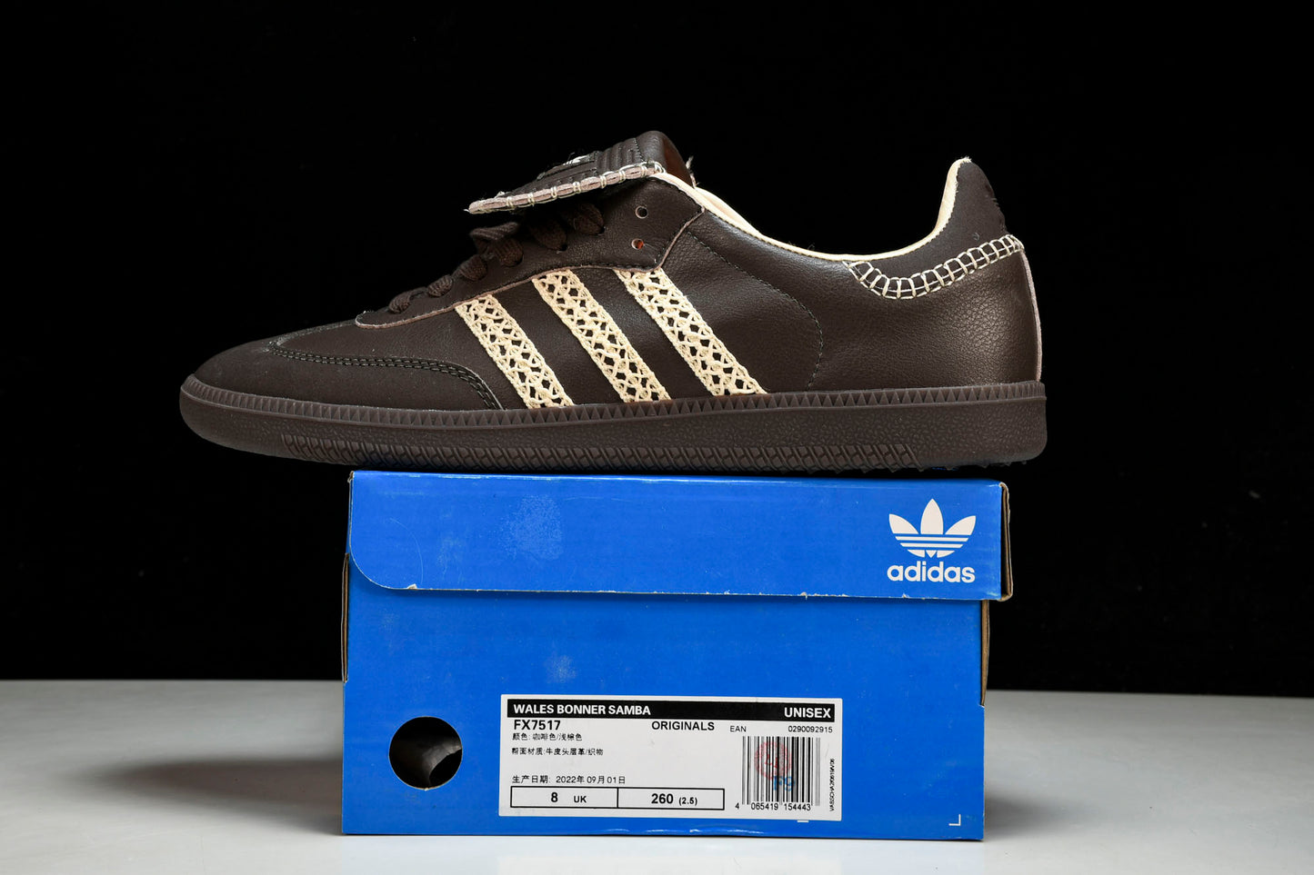 Samba x Wales Bonner 'Black'