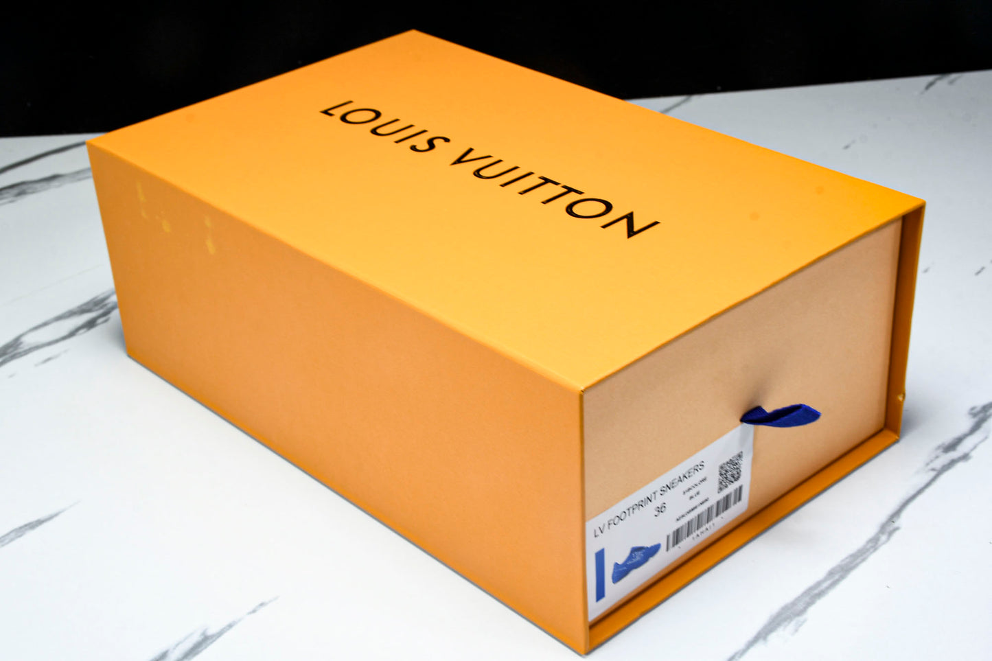 Louis Vuittоп Footprint Football Sneaker 'Blue'
