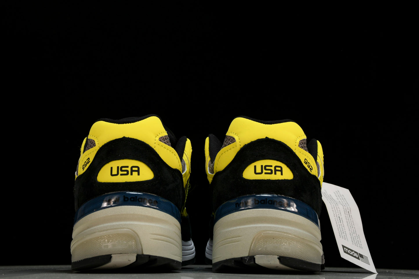 NB 992 'Neon Yellow Black'