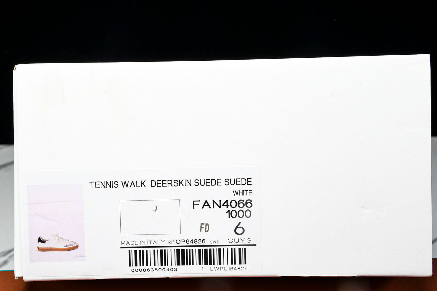 Loro Piana Tennis Walk 'White Black'