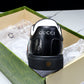 Guссi Ace Web 'Glossy Black Monogram'