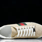 Guссi Ace Web 'Embossed Beige Monogram'