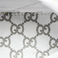 Guссi Ace Web 'Embossed White Monogram'