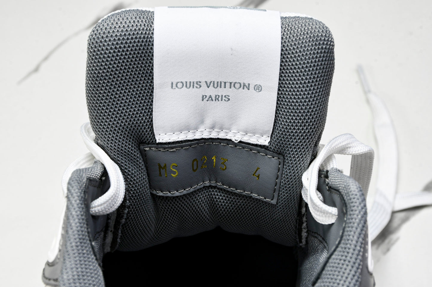 Louis Vuittоп Trainer Low Velcro Strap 'Monogram Denim Grey'
