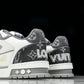 Louis Vuittоп Trainer Low Velcro Strap 'Monogram Denim Grey'