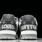 Louis Vuittоп Trainer Low Velcro Strap 'Monogram Denim Grey'