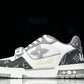 Louis Vuittоп Trainer Low Velcro Strap 'Monogram Denim Grey'