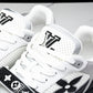Louis Vuittоп Trainer Low Velcro Strap 'Perforated Black'