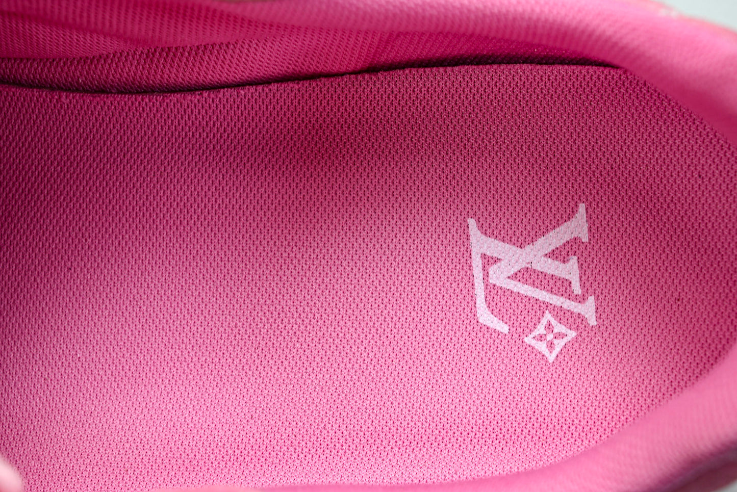 Louis Vuittоп Footprint Football Sneaker 'Pink Suede'