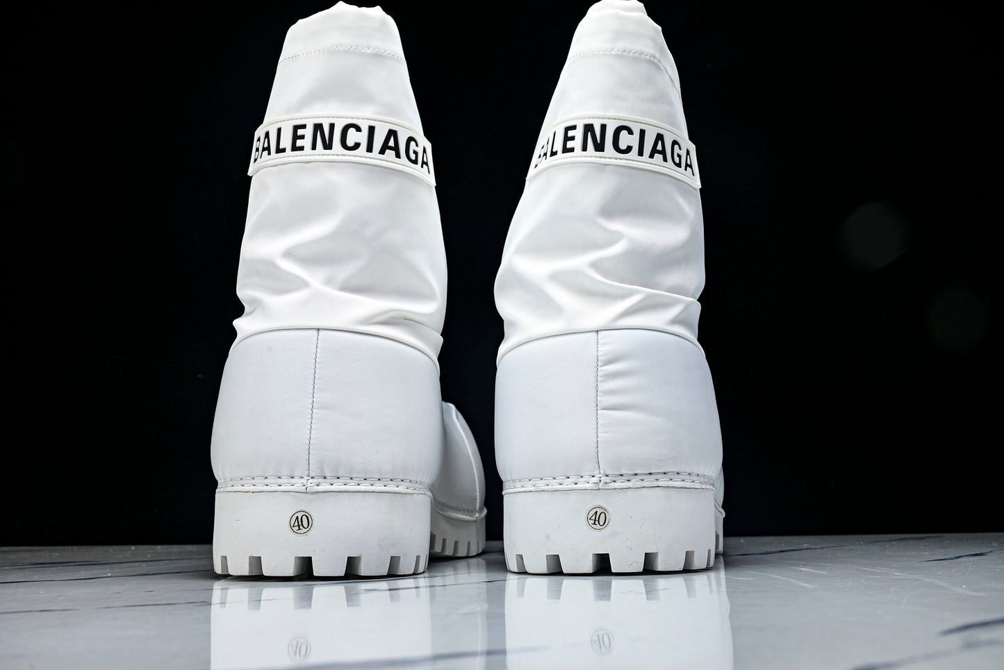 Вalenciaga Alaska Low Boot 'White'