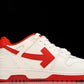 Off-White Out Of Office OOO Low Top 'White Red'