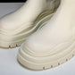 Вottega Veneta Tire Chelsea Boots 'Sea Salt'