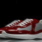 Prada America's Cup Sneaker 'Red Silver'