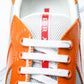 Prada America's Cup Sneaker 'Orange Silver'