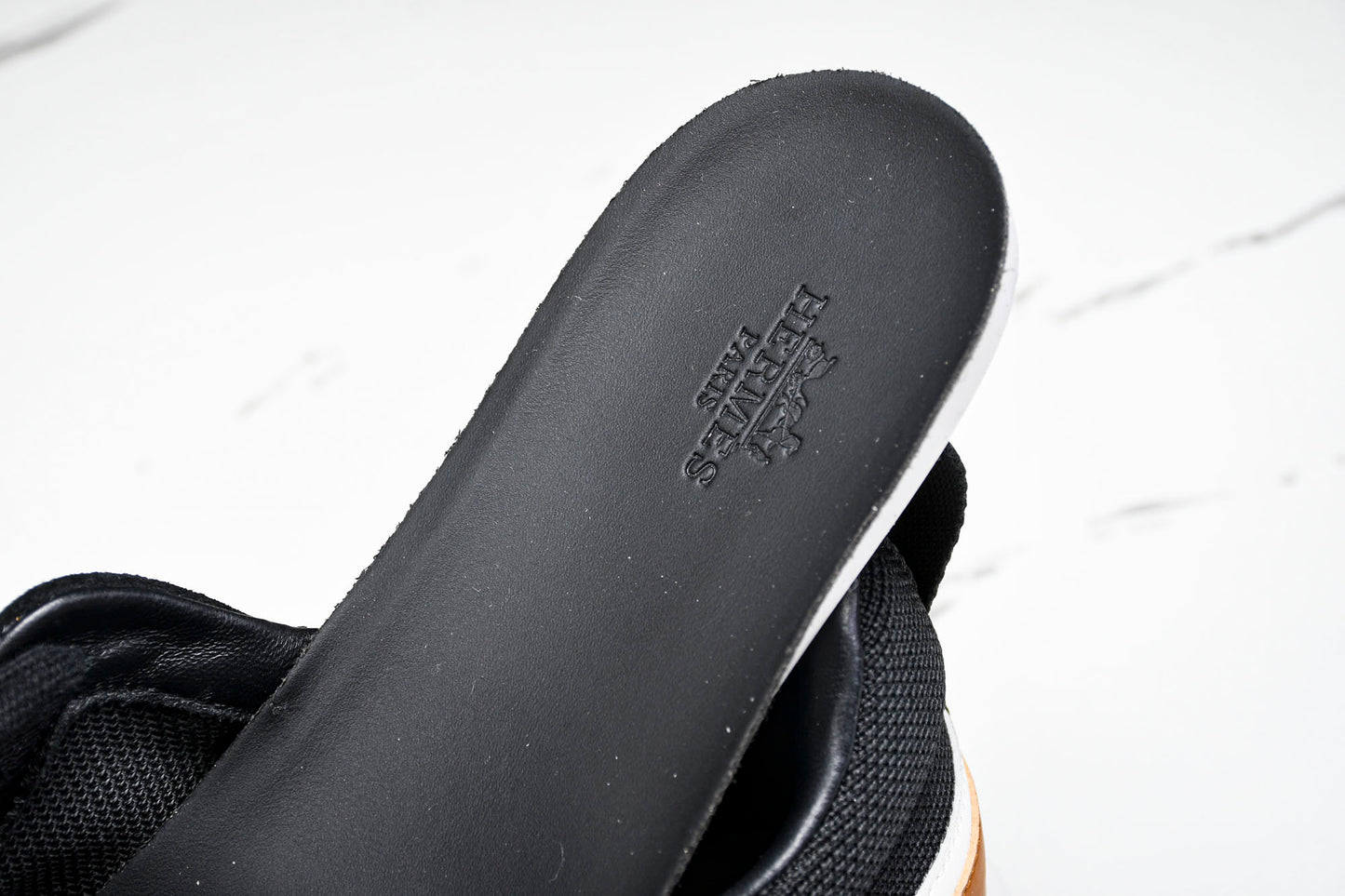 Нermès Bouncing Sneaker Panelled 'Noir Marron Blanc'