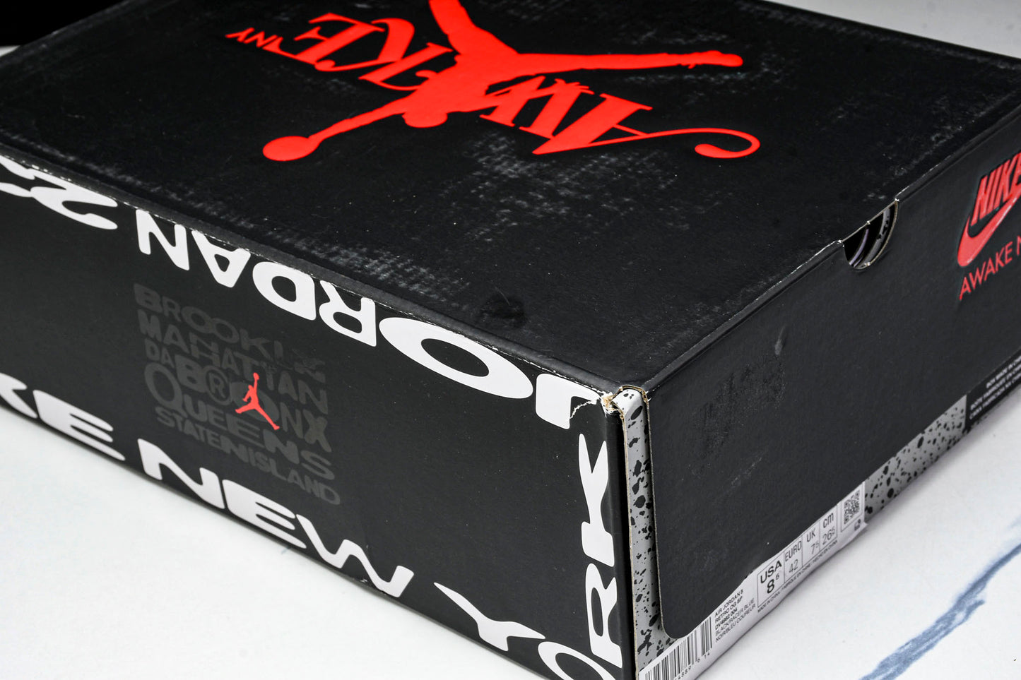 AJ5 Retro x Awake NY 'Black Racer Blue'
