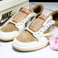 Travis Scott AJ1 Retro Low OG 'Sail Shy Pink'