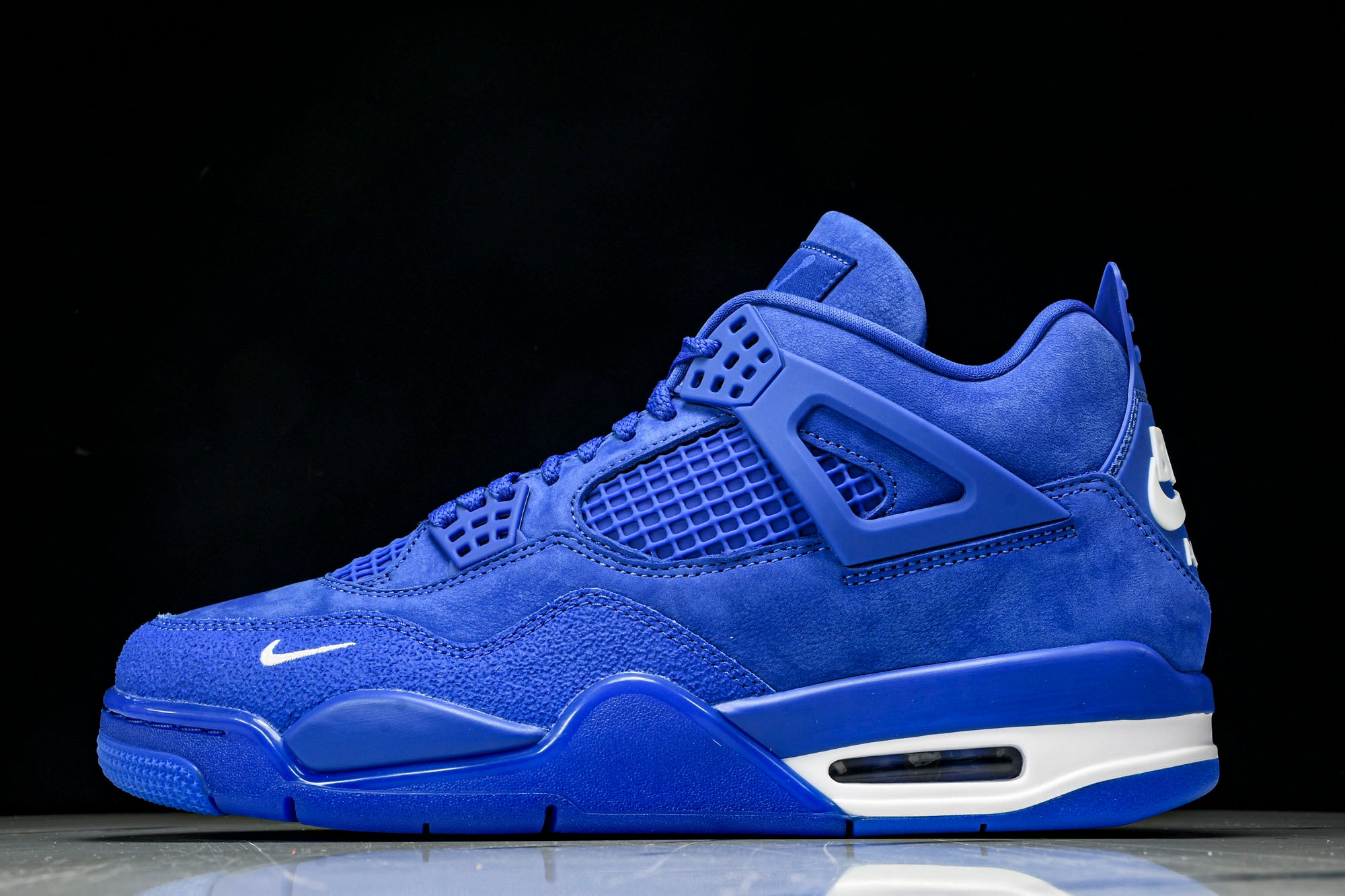 Nigel Sylvester x AJ4 Retro OG Brick by Brick 'Blue' (Unreleased)