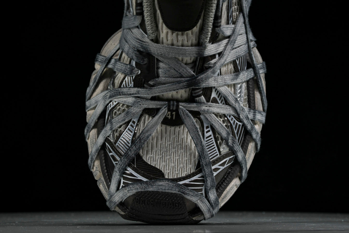 3XL Sneaker Extreme Lace 'Grey Brown'