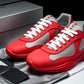 Prada America's Cup Sneaker Soft Rubber 'Red'