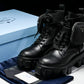 Prada Monolith Boots with Pouch 'Black'